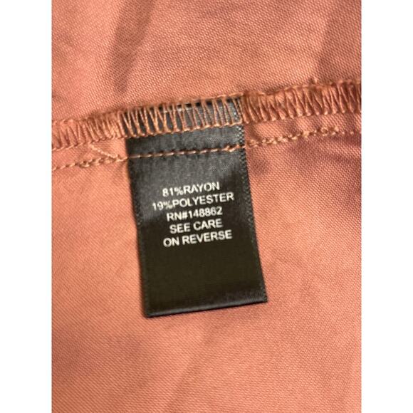 Torrid Mauve Twill drape Front jacket Blazer, size 2X - Picture 5 of 13